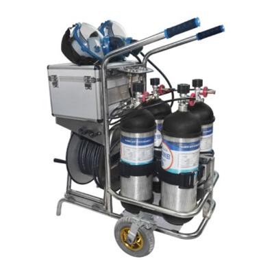 海固 移动供气源车载式空气呼吸器 CHZK4/6.8F/30 4瓶双人